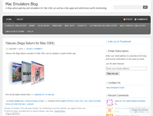 Tablet Screenshot of macemulators.wordpress.com