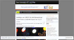 Desktop Screenshot of kitlist.wordpress.com