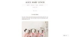 Desktop Screenshot of alicemarylynch.wordpress.com