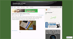 Desktop Screenshot of alfalahploso.wordpress.com