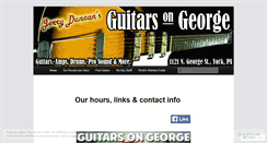 Desktop Screenshot of guitarsongeorge.wordpress.com
