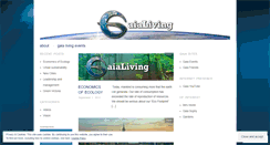 Desktop Screenshot of livingaia.wordpress.com