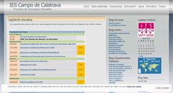 Desktop Screenshot of iescampodecalatrava.wordpress.com