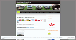 Desktop Screenshot of bigchevyargentina.wordpress.com