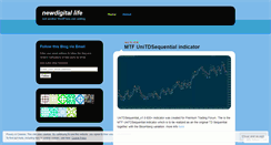 Desktop Screenshot of newdigitallife.wordpress.com