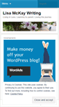 Mobile Screenshot of lisamckaywriting.wordpress.com