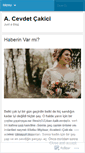 Mobile Screenshot of cevdetcakici.wordpress.com