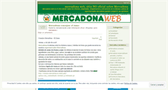 Desktop Screenshot of mercadonaweb.wordpress.com