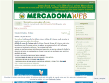 Tablet Screenshot of mercadonaweb.wordpress.com