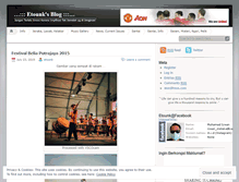 Tablet Screenshot of etounk.wordpress.com