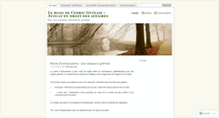 Desktop Screenshot of cedricguinais.wordpress.com