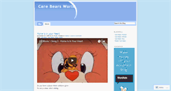 Desktop Screenshot of carebearsworld.wordpress.com