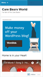 Mobile Screenshot of carebearsworld.wordpress.com