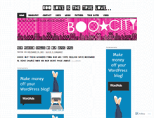 Tablet Screenshot of boocity.wordpress.com