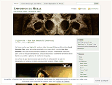 Tablet Screenshot of gojira2.wordpress.com