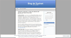 Desktop Screenshot of dyalnet.wordpress.com