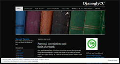 Desktop Screenshot of djanoglycc.wordpress.com