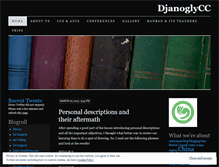 Tablet Screenshot of djanoglycc.wordpress.com