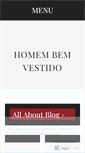 Mobile Screenshot of homembemvestido.wordpress.com