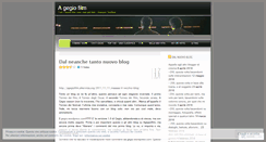 Desktop Screenshot of gegio.wordpress.com