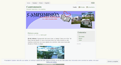 Desktop Screenshot of campomision.wordpress.com