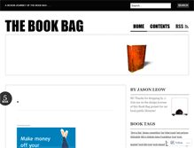 Tablet Screenshot of bookbagdesigner.wordpress.com