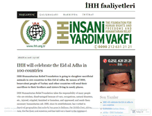 Tablet Screenshot of insaniyardim.wordpress.com