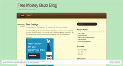 Desktop Screenshot of freemoneybuzz2.wordpress.com