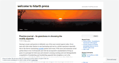 Desktop Screenshot of hitarthpress.wordpress.com