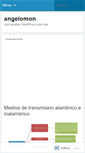 Mobile Screenshot of angelomon.wordpress.com