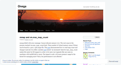 Desktop Screenshot of onegazhang.wordpress.com