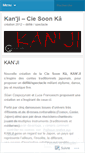 Mobile Screenshot of kanjicrea.wordpress.com