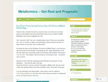 Tablet Screenshot of metaformics.wordpress.com