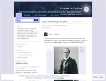 Tablet Screenshot of estadosdeespirito.wordpress.com