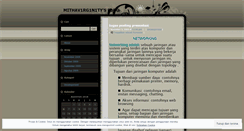 Desktop Screenshot of mithav1rg1n1ty.wordpress.com