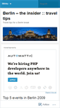 Mobile Screenshot of berlintravel.wordpress.com