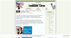 Desktop Screenshot of kwtpcandidatescorner.wordpress.com