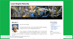 Desktop Screenshot of learnenglishnaturally.wordpress.com