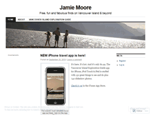 Tablet Screenshot of jamiermoore.wordpress.com