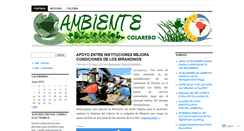Desktop Screenshot of colareboambiente.wordpress.com