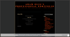 Desktop Screenshot of adamolig.wordpress.com