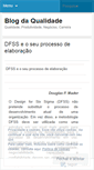 Mobile Screenshot of blogdaqualidade.wordpress.com