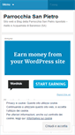 Mobile Screenshot of parrocchiasanpietro.wordpress.com