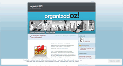 Desktop Screenshot of ozorganize.wordpress.com
