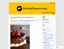 Tablet Screenshot of departurelounge.wordpress.com