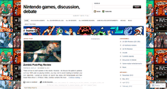 Desktop Screenshot of nintendoplayer.wordpress.com