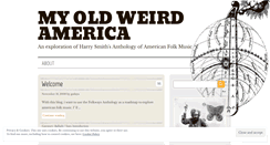 Desktop Screenshot of oldweirdamerica.wordpress.com