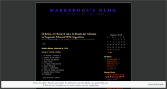Desktop Screenshot of markprog.wordpress.com
