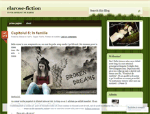 Tablet Screenshot of elarosefiction.wordpress.com