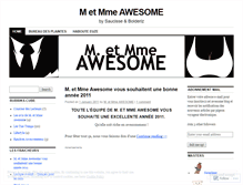 Tablet Screenshot of metmmeawesome.wordpress.com